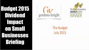 Budget July 2015